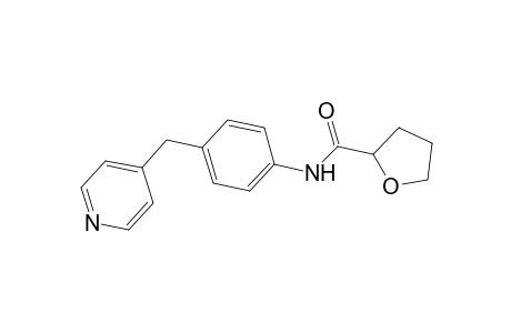 N-[4-(4-pyridylmethyl)phenyl]tetrahydrofuran-2-carboxamide