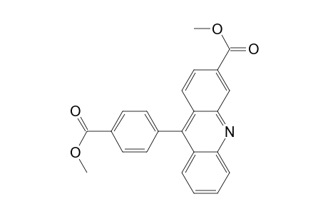 3-Acridinecarboxylic acid, 9-[4-(methoxycarbonyl)phenyl]-, methyl ester