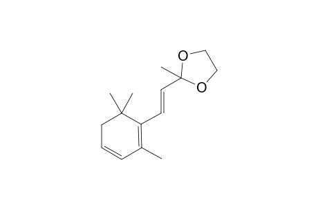 1-[2-(2-Methyl-1,3-dioxolan-2-yl)ethenyl]-2,6,6-trimethylcyclohexa-1,3-diene