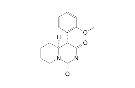 4-(2-METHOXYPHENYL)-OCTAHYDROPYRIDO-[1,2-C]-PYRIMIDINE-1,3-DIONE