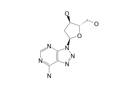 7-AMINO-2-[2'-DEOXY-ALPHA-D-ERYTHRO-PENTOFURANOSYL]-2H-1,2,3-TRIAZOLO-[4,5-D]-PYRIMIDINE
