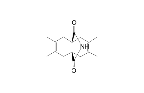 3,4,8,9-tetramethyl-12-azatricyclo[4.4.3.0(1,6)]trideca-3,8-dien-11,13-dione