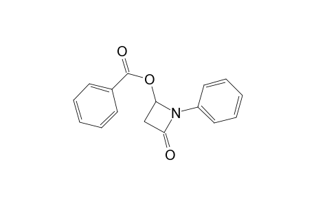 2-Azetidinone, 4-(benzoyloxy)-1-phenyl-