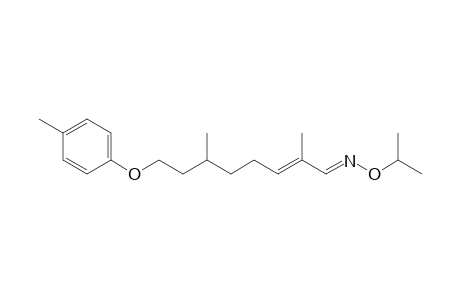 8-(4-Methylphenoxy)-1-(isopropoxyimino)-2,6-dimethyl-2-octene