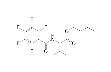 Butyl 3-methyl-2-[(2,3,4,5,6-pentafluorobenzoyl)amino]butanoate