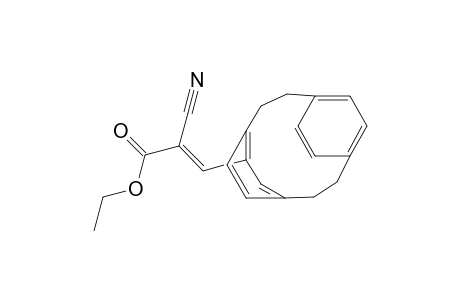 2-Propenoic acid, 2-cyano-3-tricyclo[8.2.2.24,7]hexadeca-4,6,10,12,13,15-hexaen-5-yl-, ethyl ester