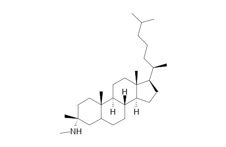 3.alpha.-methylamino-3.beta.-methylcholestane