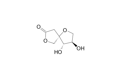 (3R,4S,5S)-3,4-dihydroxy-1,7-dioxaspiro[4.4]nonan-8-one