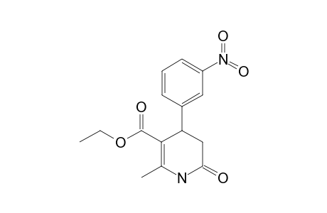 5-ETHOXYCARBONYL-6-METHYL-4-(3-NITROPHENYL)-3,4-DIHYDROPYRIDONE