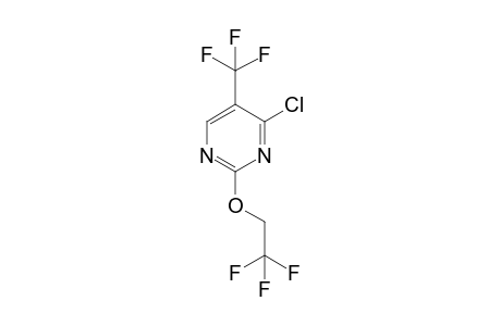 2-(2,2,2-trifluoroethoxy)-4-chloro-5-(trifluoromethyl)pyrimidine