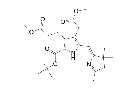 1H-Pyrrole-3-propanoic acid, 5-[(3,4-dihydro-3,3,5-trimethyl-2H-pyrrol-2-ylidene)methyl]-2-[(1,1-dimethylethoxy)carbonyl]-4-(2-methoxy-2-oxoethyl)-, methyl ester, (Z)-