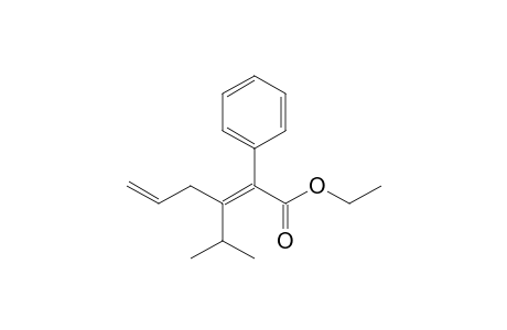 3-Isopropyl-2-phenylhexa-2,5-dienoic acid ethyl ester