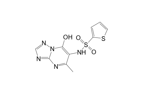 2-Thiophenesulfonamide, N-(7-hydroxy-5-methyl[1,2,4]triazolo[1,5-a]pyrimidin-6-yl)-