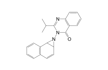 3-(1a,7b-dihydronaphtho[1,2-b]azirin-1-yl)-2-isopropyl-quinazolin-4-one