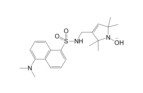 N-(1-oxyl-2,2,5,5-tetramethyl-2,5-dihydro-1H-pyrrol-3-ylmethyl)-5-dimethylamino-1-naphthalenesulfonamide radical