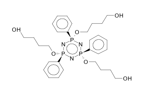 CIS-2,4,6-TRI(4-HYDROXYBUTYLOXY)-2,4,6-TRIPHENYLCYCLOTRIPHOSPHAZENE