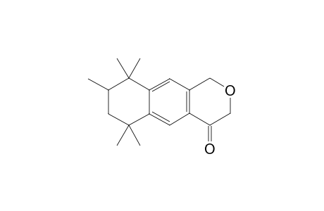 6,7,8,9-tetrahydro-6,6,8,9,9-pentamethyl-1H-benzo[g]isochromen-4-one