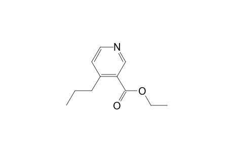 3-Pyridinecarboxylic acid, 4-propyl-, ethyl ester