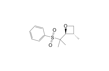2-(1-Phenylsulfonyl-1-methylethyl)-3-methyloxtane