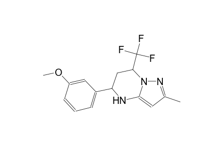 methyl 3-[2-methyl-7-(trifluoromethyl)-4,5,6,7-tetrahydropyrazolo[1,5-a]pyrimidin-5-yl]phenyl ether