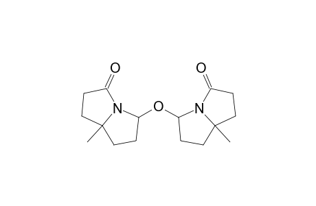5-(5-keto-8-methyl-pyrrolizidin-3-yl)oxy-8-methyl-pyrrolizidin-3-one