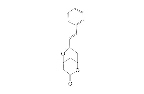 7-STYRYL-2,6-DIOXABICYClO-[3.3.1]-NONAN-3-ONE