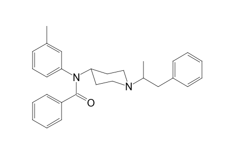 N-3-Methylphenyl-N-[1-(1-phenylpropan-2-yl)piperidin-4-yl]benzamide