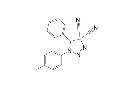 1-(4-Methylphenyl)-5-phenyl-4,5-dihydro-1H-1,2,3-triazole-4,4-dicarbonitrile