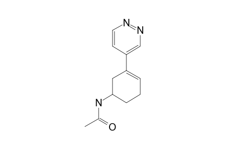 N-(3-PYRIDAZIN-4-YL-CYCLOHEX-3-ENYL)-ACETAMIDE