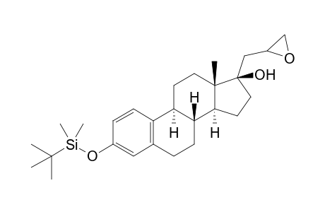 3-(tert-Butyldimethylsiloxy)-17.alpha.-(2',3'-epoxyprop-1'-yl)estra-1,3,5(10)-trien-17.beta.-ol isomer