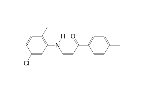 2-propen-1-one, 3-[(5-chloro-2-methylphenyl)amino]-1-(4-methylphenyl)-, (2Z)-