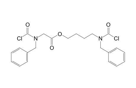 4-(N-Benzyl-N-chlorocarbonyl)aminobutyl 2-(N-benzyl-N-chlorocarbonyl)aminoacetate