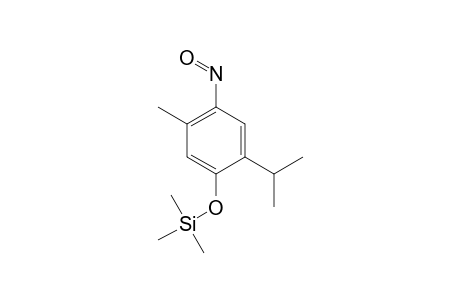 Trimethylsilyl derivative of 4-Nitroso-3-methyl-6-isopropylphenol