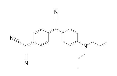 2-[4-[cyano-[4-(dipropylamino)phenyl]methylene]cyclohexa-2,5-dien-1-ylidene]malononitrile