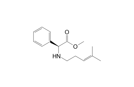(S)-N-(4-Methylpent-3-enyl)phenylglycine methyl ester