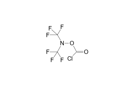 Ditrifluoromethyl(chlorocarbonyloxy)amine