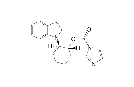 1-(2,3-Dihydro-1H-indol-1-yl)-2-(imidazol-1-ylcarbonyloxy)cyclohexne