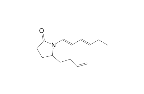 5-But-3-enyl-1-[(1E,3E)-hexa-1,3-dienyl]-2-pyrrolidinone