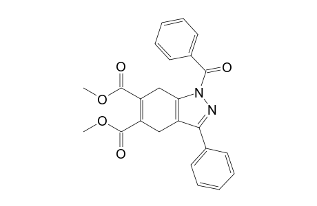 Dimethyl 1-Benzoyl-4,7-dihydro-3-phenyl-1H-indazole-5,6-dicarboxylate