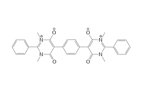 p-Phenylenebis(1,1',3,3'-tetramethyl-2,2'-diphenylpyrimidiniumolate)