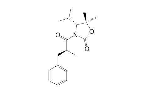 (4R)-N-[(2S)-2-METHYL-1-OXO-3-PHENYLPROPYL]-5,5-DIMETHYL-4-ISOPROPYLOXAZOLIDIN-2-ONE