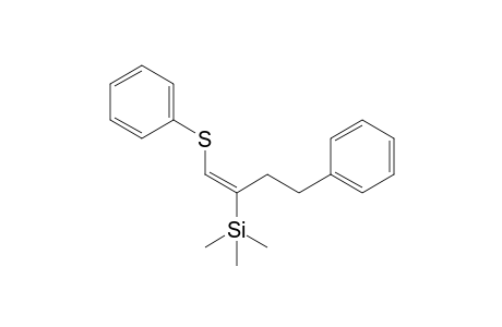 (E)-1-Phenylthio-4-phenyl-2-(trimethylsilyl)but-1-ene