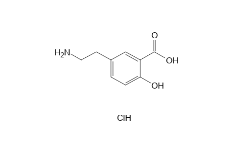 5-(2-AMINOETHYL)SALICYLIC ACID, HYDROCHLORIDE