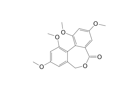 1,3,9,11-tetramethoxy-7H-benzo[d][2]benzoxepin-5-one