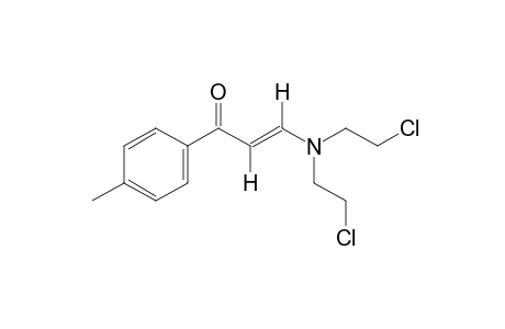 trans-3-[bis(2-chloroethyl)amino]-4'-methylacrylophenone