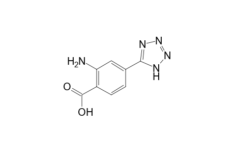 Benzoic acid, 2-amino-4-(1H-1,2,3,4-tetrazol-5-yl)-