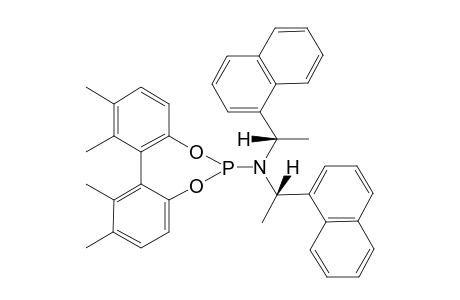 O,O'-(S)-(5,5',6,6'-TETRAMETHYL-BIPHENYL-2,2'-DIYL)-N,N-BIS-[(S)-1-(NAPHTHALEN-1-YL)-ETHYL]-PHOSPHORAMIDITE