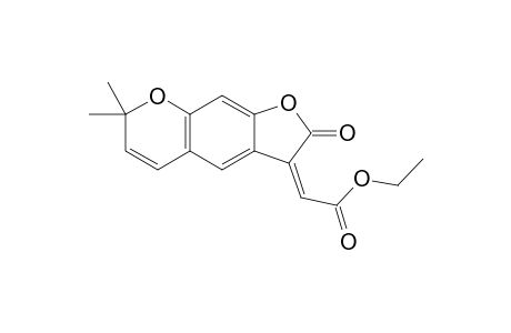 Ethyl 2-[7,7-dimethyl-2-oxo-7H-furo[3,2-g]chromen-3(2H)-ylidene]acetate