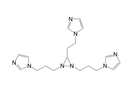 1,2-Bis[3-(imidazol-1-yl)propyl]-3-[2-(imidazol-1-yl)ethyl]diaziridine