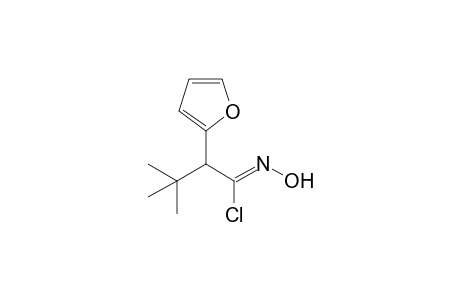 2-(2-Furyl)-3,3-dimethylbutanohydroximoyl chloride